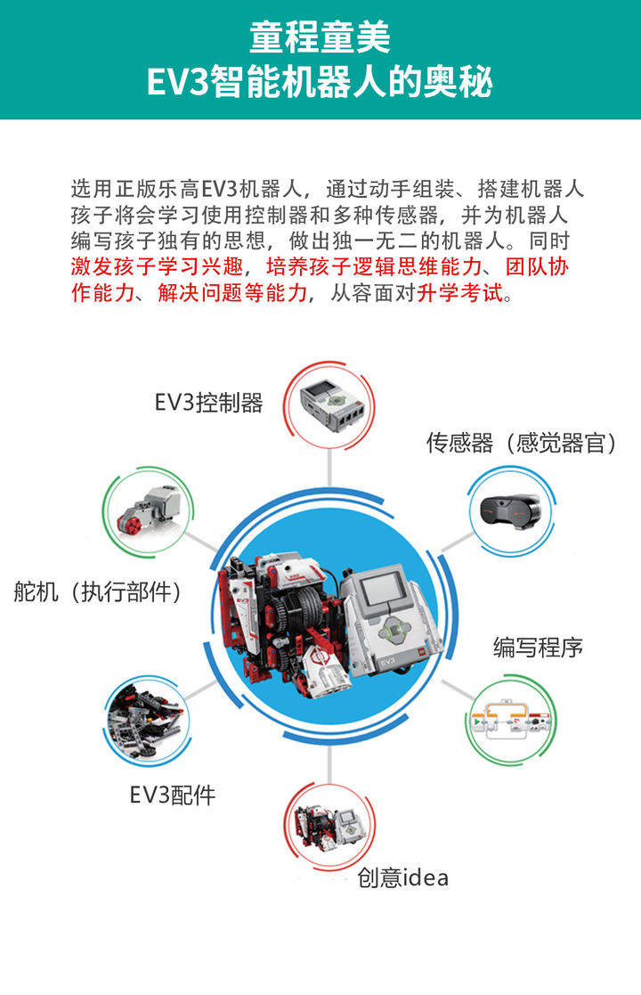 8-18岁丨乐高机器人ev3课程