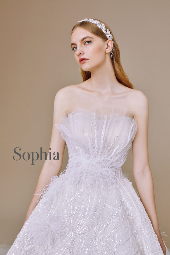 台湾婚纱品牌sophia图片