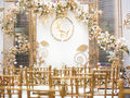 空中花园香槟白金色系婚礼 | 广州W酒店