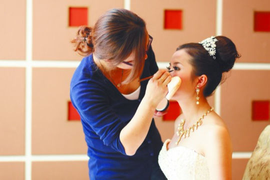 新娘跟妆流程