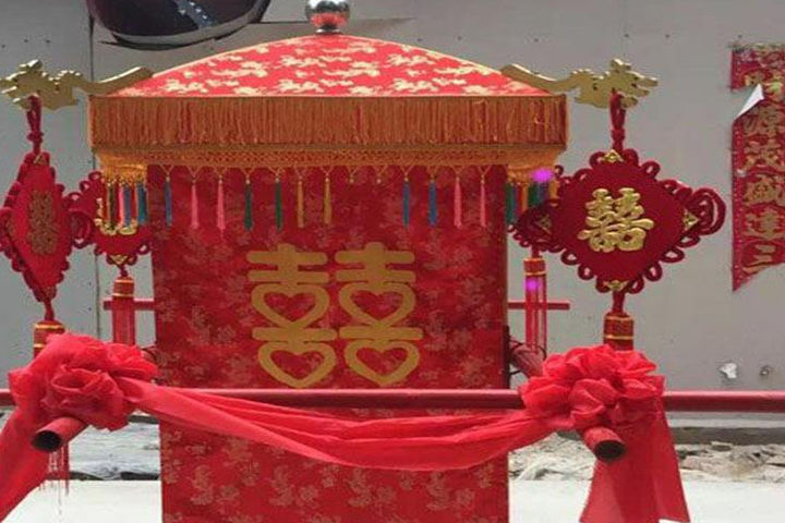 中式婚礼花轿