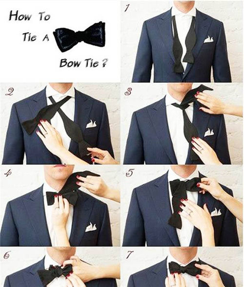 领结怎么做图片