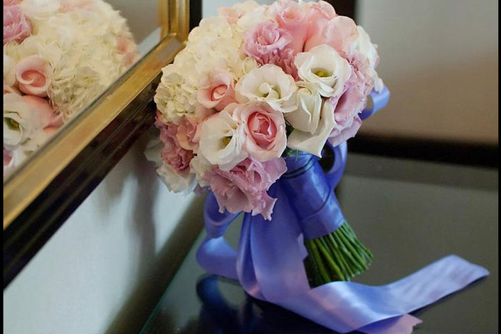 韩式新娘手捧花图片