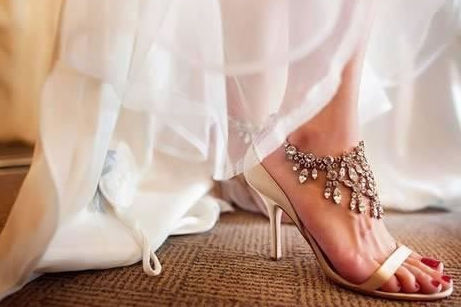 新娘礼服婚鞋搭配