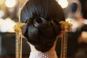 旗袍新娘发型