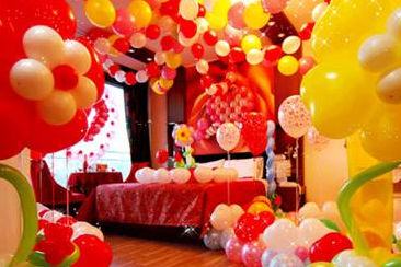 气球怎样装饰婚房