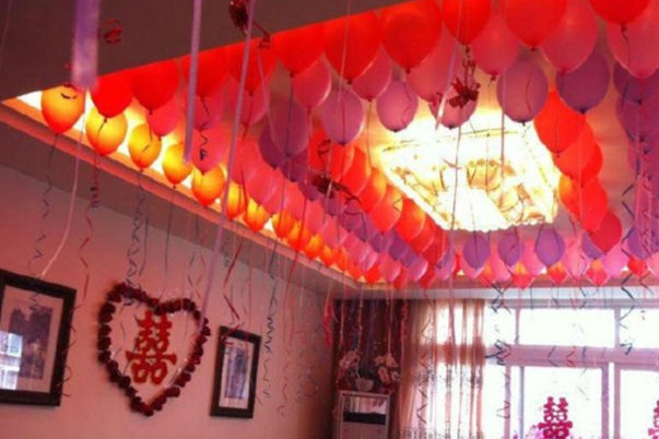 婚房用气球怎么装饰