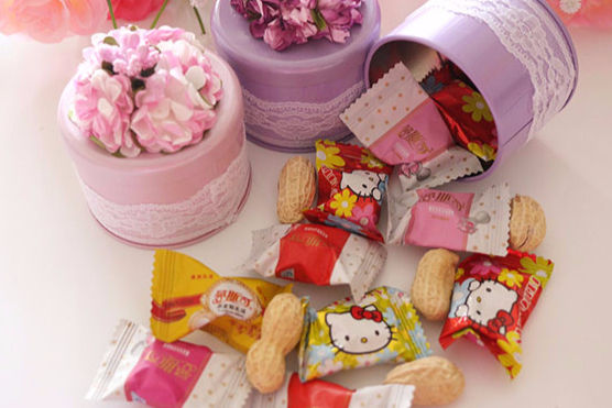 结婚用的喜糖盒图片
