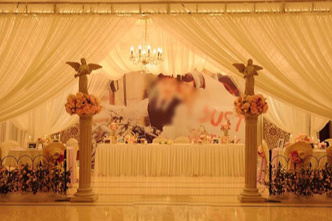 韩式婚礼现场布置效果图