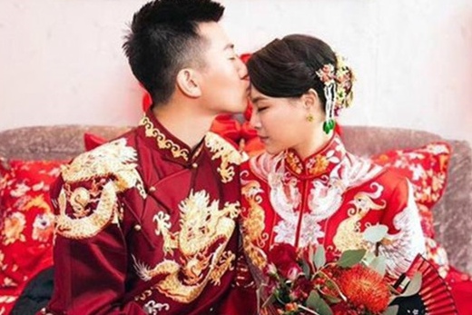 新娘中式婚纱图片大全