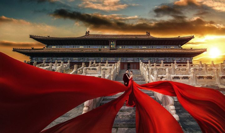 中国拍婚纱照最美地方图片
