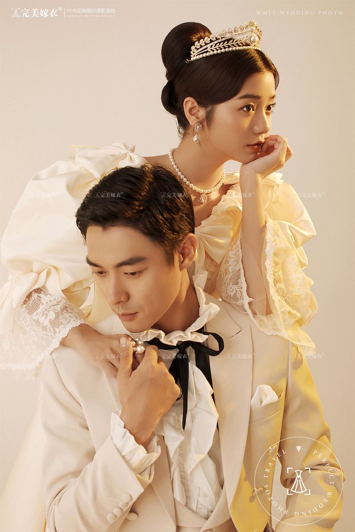 loveの一个世纪韩式文艺复古治愈系室内婚纱照经典耐看