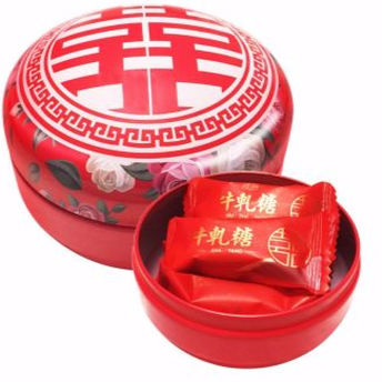 珑禧牛轧糖铁盒创意结婚喜糖盒中国风糖果盒