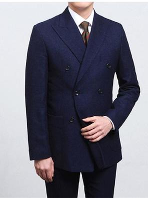 韩版男士双排扣款礼服-玛尔斯西服