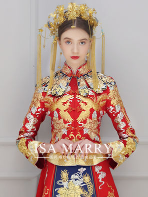 中式婚礼 仪式纱