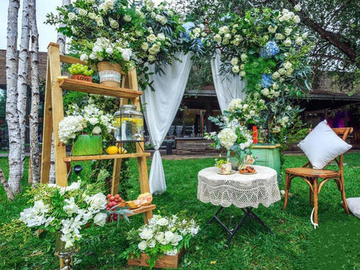 斯蔓婚礼-白绿色田园森系草坪主题婚礼