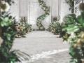 《情书》--白绿清新大理石简洁风婚礼