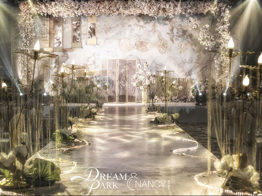 丹青荷丨DreamPark·唯美淡雅创意新中式婚礼