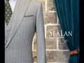 【SeaLan】淡雅灰条纹绅士系列