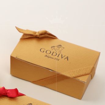 GODIVA歌帝梵松露巧克力纸盒丝带比利时巧克力