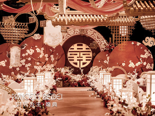 古香古色的新中式婚礼
