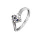 GS107388甄选婚戒暗香系列AU750钻石戒指