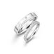 婚嫁系列「一往情深」18K金钻石对装戒指 WD30981（男） WD30982（女）