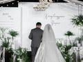 曼瑞婚礼  韩式白绿系简约大气