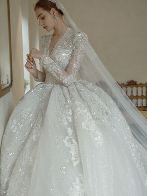 Beris | 韩式公主风重工婚纱