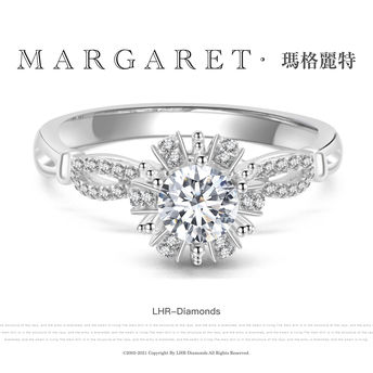 【玛格丽特】18k金钻石戒指