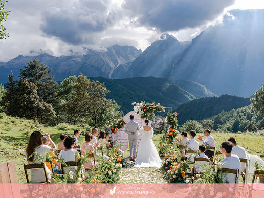 WATABE 丽江玉龙雪山旅行婚礼策划 全球一站式婚礼蜜月旅拍晚宴