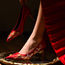 【凤尾香罗】原创中式刺绣婚鞋新娘鞋冬季新款红色秀禾婚纱高跟鞋
