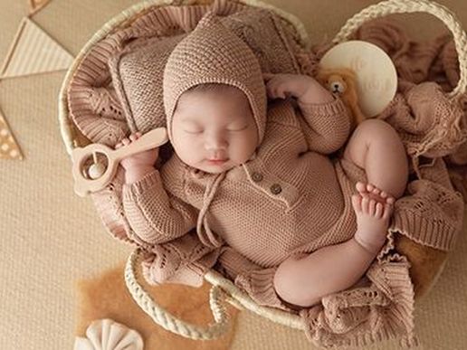 新生儿摄影·新生儿照+亲子合影·4套服装·