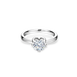 DiaPure铂金钻石戒指