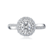 “圆圆满钻”18K金钻石戒指