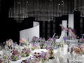 粉紫色韩式水晶婚礼