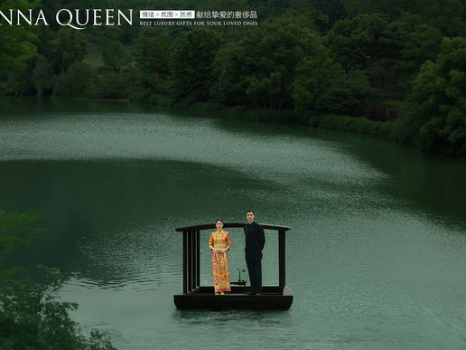 女王·《微山湖船》系列 | 全新外景大片·结婚照