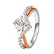 NS LUXURY“甜蜜巴黎”系列结婚戒指0.70ct/G/VS2钻石戒指