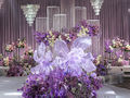 宴会厅婚礼·沉浸在香芋紫的梦幻世界中
