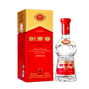 剑南春浓香型白酒52度500ml/瓶