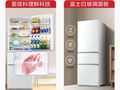 东芝(TOSHIBA) 芝味系列白桃小小桃三门日式小户型家用超薄嵌入式电冰箱自动制冰GR-RM382WE-PG2B3