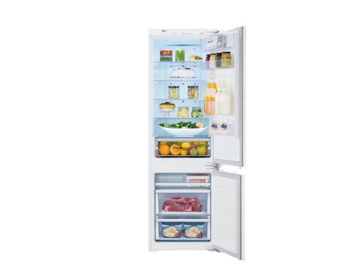 LG 全嵌入式组合美学设计冰箱 530L 大容量 门柜一体化 原装进口冰箱