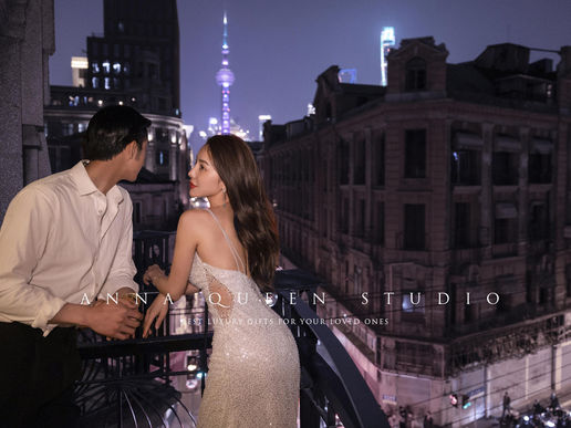 城市街拍系列·《沙美露台-霓虹之夜》高级·结婚照