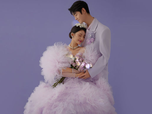 《梦幻之光》专属于年轻人的彩纱婚纱照