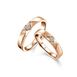 六福珠宝:系列18K金钻石情侣对装戒指（价格面议，具体咨询商家）