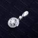 美地亚：美地亚珠宝铂900钻石吊坠送18k金项链