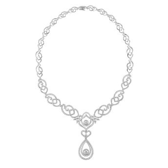 六福珠宝：爱恒久系列之钻石项链