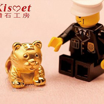 Kismet钻石工房：3D硬千足金/生肖/虎