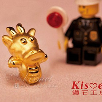 Kismet钻石工房：3D硬千足金/生肖/龙