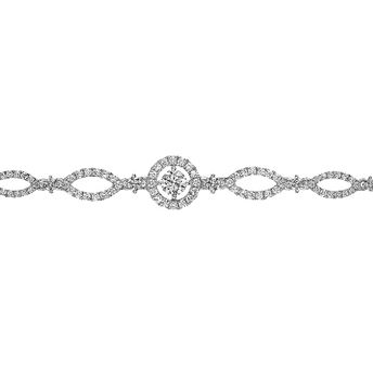 六福珠宝：钻石手链